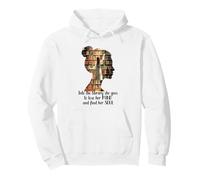 Libros en la Biblioteca Ella va Pierde su Mente Encuentra su Alma Sudadera con Capucha