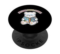 Libros ilustrados, por Favor, Historias todavía leídas para niños Bookworm PopSockets PopGrip Adhesivo