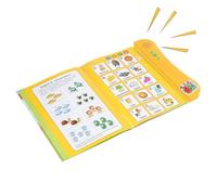 Libros Infantiles con Sonido - Juguete Educativo Bilingüe Para Aprender Palabras, Libros para Aprender a Leer Palabras - Para Niños Y Niñas 3 Años, Cumpleaños, Fiesta de los Niños Casa Escuela Viaje