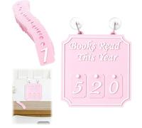 Libros leídos este año, signo de libros leídos este año, signo de libros Ive Read This Year, rastrea tu progreso de lectura, decora tu biblioteca doméstica, regalo perfecto para gusanos de biblioteca