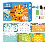 Libros, Letras y números de Kids Tracing Book | Carta del Libro de práctica de la práctica de la Escritura a Mano a Las Actividades de jardín de Infantes: Juego de número Que rastrea el