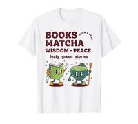 Libros Matcha Sabiduría Paz Hojaldre Green Stories Camiseta