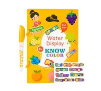 Libros para colorear con agua | Bolígrafo de agua reutilizable | Pintura,Bolígrafo Reutilizable Para Descubrir Arte Y Manualidades, Juguetes Para Niños, Pintura Para Cumpleaños Navidad Y Para El aula