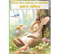 Libros para colorear de animales para niños: Embárcate en una aventura con 50 kawaii animales