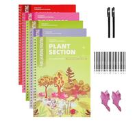 Libros para colorear para niños, divertido arte ranurado, libro de actividades de pintura con 20 recambios de bolígrafos, para niños de 3 a 6 años, actividades de aprendizaje, juegos, viajes, escuela