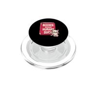 Libros Porque Los Humanos Chupan Divertido Lindo Amante De Libros Gato EduEly PopSockets PopGrip para MagSafe