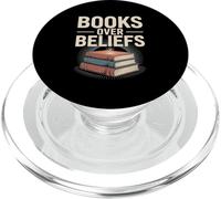 Libros sobre creencias apilan Ciencia del Conocimiento PopSockets PopGrip para MagSafe