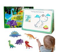 Libros sobre Dinosaurios para | Juegos de aprendizaje Educativos Divertidos e Interactivos - Libro Collage para - para Adolescentes Escuela Ocio Educativo en la