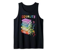 Libros sobre Igualdad de Derechos Bondad Paz Amor Inclusión Camiseta sin Mangas