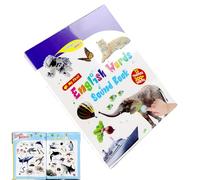 Libros Sonoros para Bebés | Libros Interactivos con Audio | Juguete Electrónico de Palabras con Juegos Sensoriales y Herramienta Educativa para Desarrollo del Lenguaje en Niños de 2 a 6