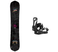 LibTech - Packs (snowboard + fijaciones) - Pack Mayhem Rad Ripper 2026 - Negro Negro 156 cm