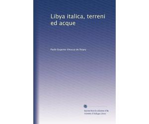 Libya italica, terreni ed acque