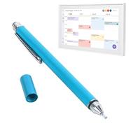 LICAEVEY 2 en 1 Lápiz óptico, Lápiz óptico con Doble Extremo de Alta Sensibilidad con Dos Puntas, Pluma de Lápiz óptico Universal para Pantalla Táctil, Calendario Digital Calendario, (Azul Claro)