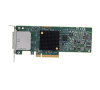 LICAEVEY Adaptador de Bus Host SAS 9207 8e, Controlador Externo SATA SAS PCIe 3.0 X8 de 8 Puertos y 6 GB con SFF 8088, para Expansión de Almacenamiento de Estaciones de Trabajo de Servidor