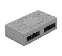 LICAEVEY Adaptador de Tarjeta Host de Doble Puerto USB3.2 GEN1 de 5 Gbps, Soporte de Tarjeta de Expansión USB Tipo E de 19 Pines con Base Magnética, Chip Controlador Profesional para