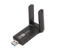 LICAEVEY Adaptador USB WiFi Profesional, Adaptador Bluetooth 3.0, Tarjeta de Red Gigabit de Doble Banda de 1200 Mbps, 2,4 GHz y 5,8 GHz para Ordenadores de Escritorio.
