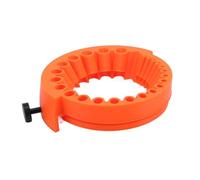 LICAEVEY Afilador de Brocas para Amoladora Angular, Compatibilidad de Brocas de 2-13 Mm, Herramienta de Restauración de Precisión, Construcción de ABS, para Taller de 125 Mm
