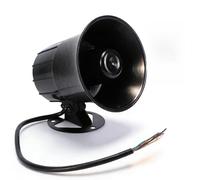 LICAEVEY Altavoz Megáfono PA Compacto, Bocina de Sirena de Alto Volumen de 120 DB con Reproducción de MP3 y Amplio Voltaje, Megáfono de Sonido Claro para Carretilla Elevadora, Vehículos