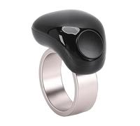 LICAEVEY Anillo Contador de Tasbih Digital Inteligente, Anillo Contador de Oración Digital a Prueba de Agua, Unisex Ajustable para Regalos Espirituales de Adoración Diaria (18 y 20 mm)