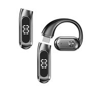 LICAEVEY Auricular Bluetooth, Altavoz de 14 Mm con Tecnología de Transferencia de Sonido Direccional y Diseño Giratorio de 180 Grados, para una Conexión Estable (Black)