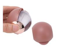 LICAEVEY Bola de Rodillo de Pelusa Reutilizable Portátil-eliminador de Pelo de Mascotas Lavable para Viajes, Ropa, sofá, Elimina el Pelo y la Pelusa de Perros y Gatos (Pasta De Frijoles Oro Rojo)