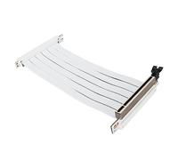 LICAEVEY Cable Elevador PCIE 3.0 X16 hacia Atrás para PCIE 2.0 1.0, Cable de Extensión GPU Flexible de Alta Velocidad con Ranura de Blindaje EMI para Montaje Vertical de Tarjeta Gráfica (Los 40cm)