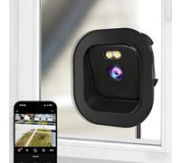 LICAEVEY Cámara de Seguridad para Ventanas 2K, Cámara WiFi sin Taladro con IA Antideslumbrante y Visión Nocturna en Color, Detección de Movimiento Humano PIR para Interiores y