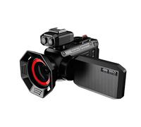 LICAEVEY Cámara Digital 4K para Fotografía, Cámara Vlogging de 48MP con WiFi y Enfoque Automático, Pantalla a Color de 3 Pulgadas, Zoom 50X, de Viaje Compacta (Black)
