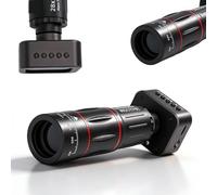 LICAEVEY Cámara Monocular Teleobjetivo 18X, Cámara con Lente de Telescopio Monocular Portátil con Grabación de Video HD, Toma de Fotografías, Vidrio Prism ED para Observación de Aves Al