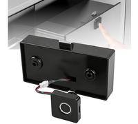 LICAEVEY Cerradura de Gabinete de Huellas Dactilares Bluetooth, Cerradura Oculta Biométrica Inteligente sin Llave para Armario de Cajón de Archivos, Eléctrica de Seguridad para