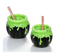 LICAEVEY Cubo de Hielo Navideño, Contenedor Enfriador de Bebidas Inflable Reutilizable, Enfriador de Bebidas de Diseño Misterioso para Decoración de Festivales de Fiestas Temáticas