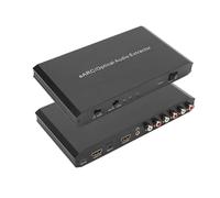 LICAEVEY Extractor de Sonido óptico EARC, Adaptador de Audio óptico EARC a HD de 3,5 Mm para Sistemas de Altavoces de TV, 24 Bits 192 KHz, Compatible con Canales 7.1 5.1 2.0