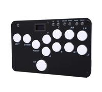 LICAEVEY Fight Stick para PS Switch Steam Deck Gana Android OS X, 12 Teclas RGB Efectos de Luz Intercambiable en Caliente Controlador de Juegos de Baja Latencia