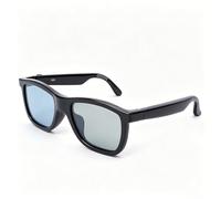 LICAEVEY Gafas Inteligentes AI, Gafas BT con Control Táctil Sonido Envolvente 3D ENC Llamadas Claras, Luz Anti Azul IP67 a Prueba de Agua, para Uso en Interiores y Exteriores (Gray)