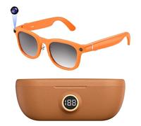 LICAEVEY Gafas Inteligentes AI para Viajes Reuniones Trabajo Aprendizaje, Cámara HD de 8MP con Traducción en Tiempo Real 100 Idiomas, Gafas BT 5.3 con Reducción de Ruido de Micrófono Dual
