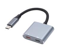 LICAEVEY Gafas USB C a AR y Adaptador de Carga para Steam Deck, Carga Rápida PD de 100 W, Convertidor Tipo C para Gafas Inteligentes, Teléfonos y Portátiles XREAL RayNeo