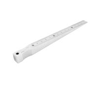 LICAEVEY Galga Cónica de Acero Inoxidable de 1 a 15 Mm, Galga de Espesores Cromada para Soldadura y Construcción, con Caja de Almacenamiento para Medición de Precisión