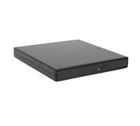 LICAEVEY Grabadora de CD DVD Externa con Cable de Alimentación Adicional (Silver)