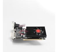 LICAEVEY GT610 2GB DDR3 64bit PCI PCI Express X16 Tarjeta Gráfica para Juegos de Escritorio, Negocios y Multimedia con Ventilador de Refrigeración Silenciosa VGA DVI