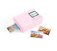 LICAEVEY Impresora Fotográfica Portátil 2x3 Pulgadas, Inyección de Tinta 600 dpi para Smartphone, Bluetooth, WiFi, Compatible con iOS Android, con Batería de 1000mAh,