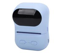 LICAEVEY Impresora Térmica de Bolsillo Portátil, Impresora de Etiquetas Inalámbrica Bluetooth, Fabricante Compacto de Etiquetas de Joyería para Ropa con Código de Barras para Organizaciones (Blue)