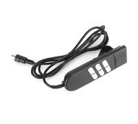 LICAEVEY Interruptor Controlador de sofá, Control Manual de Silla Elevadora de 6 Botones con Accionamiento Directo, Reemplazo de Cama Ajustable, Conector Macho de 5 Pines para Sillón Reclinable