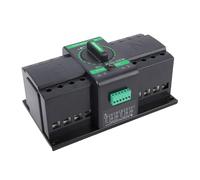 LICAEVEY Interruptor de Transferencia 4P 125A, Alimentación Dual Automática con Operación Manual, ATS de Aislamiento de Grado de PC para Suministro de Energía Ininterrumpida, Interruptor de de