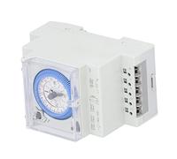 LICAEVEY Interruptor Temporizador Mecánico Temporizador 24 Horas Carril