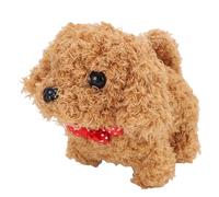 LICAEVEY Juguete Electrónico para Cachorros de Peluche, Animal de Peluche Interactivo con Sonidos de Ladridos Realistas, Movimiento de Orejas y para Niños a Partir de 3 Años, Juguete (Brown)