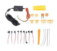 LICAEVEY Kit de Cableado para Cámara de Salpicadero, Interfaz Acc Tipo C de Varios Tamaños, Cable de Alimentación para Vehículo de 12 V A 24 V A 5 3 A de 10,5 Pies con Protección de