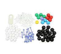 LICAEVEY Kit de Modelo Molecular, Juego de Química Orgánica de 240 Piezas con átomos de Carbono, Herramienta de Enseñanza para Uso en Aula y Laboratorio