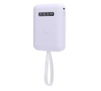 LICAEVEY Lámpara LED de Curado de Extensiones de Cabello, 405 Nm, 6 LED de Curado Rápido en 5-6 Segundos con Pantalla de Porcentaje de Batería para Salón y Uso Doméstico (WHITE)