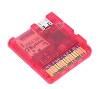 LICAEVEY Lector de Tarjetas de Juego de Código Abierto para Consolas DS, Soporte para Lector de Tarjetas Flash 2040 MCU 6 MB S, para NDS NDS Lite DSi 3DS 2DS New 3DS XL LL Homebrew Backup (Rojo