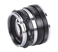 LICAEVEY Lente de 35 Mm F/1.1 MF APS C para Montura X, Lente Principal de Enfoque Manual de Gran Apertura, Apertura de 10 Hojas, Cuerpo de Metal para Fotografía Callejera de Retratos